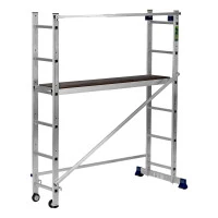 Алюминиевая лестница помост 3 В 1 (арт. в серт.: 1415206)