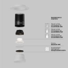 Встраиваемый светильник Technical DL121-15W-4K-TRS-W