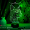 3D светильник  Светильник "Египетская кошка"