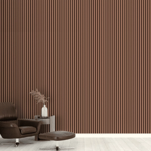 Панель Стеновая Акустическая Stella Comfort De Luxe Terracotta 2780х600х9 (уп.1шт.)