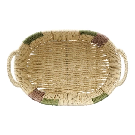 Корзина плетеная овальная bodhran nature из коллекции ethnic, размер s