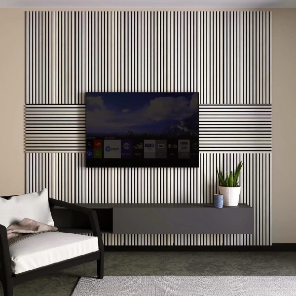 Панель Стеновая Акустическая Stella Trend Standart Лиственница Лагерта 900х600х21 (упак. 1шт.)