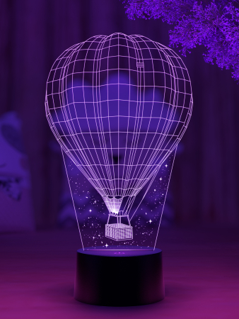 3D светильник  Светильник "Воздушный шар - Аэростат"