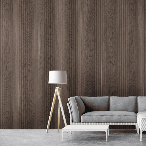 2К Панель Стеновая Реечная МДФ Stella Beats Light Орех Бразильский 2700x119x16 (4шт.упак.)