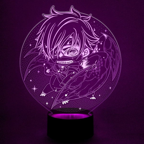 3D светильник  Токийский гуль Канэки