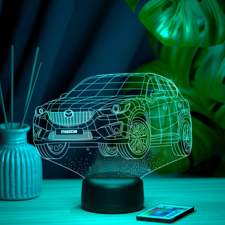 3D светильник  Светильник "Автомобиль Mazda CX-5"