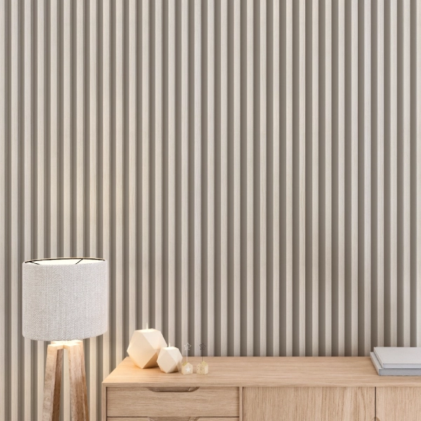 Рейка Интерьерная МДФ Stella Модель 12 Standart Лиственница Лагерта 2800х27х12 (упак.15шт.)