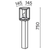 Ландшафтный светильник Outdoor O452FL-01GF2