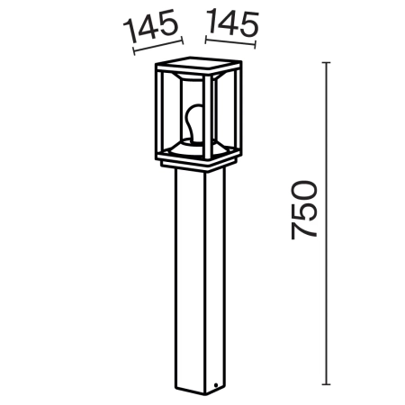 Ландшафтный светильник Outdoor O452FL-01GF2