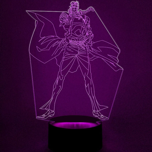 3D светильник  Джотаро Куджо (Невероятные приключения ДжоДжо)