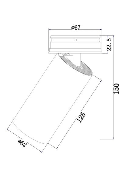 Потолочный светильник Technical C057CL-L12W4K