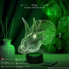 3D светильник  Светильник "Трицератопс"