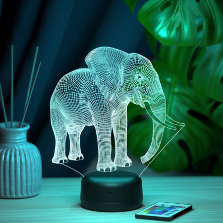 3D светильник  Светильник "Слон"