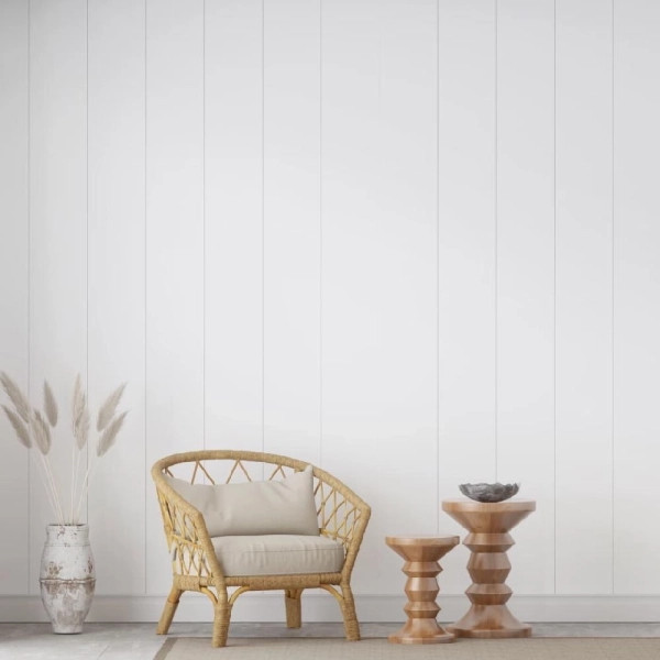 Панель МДФ Classic STELLA Standart 2700х200х6 Белый (упак. 8 шт.)