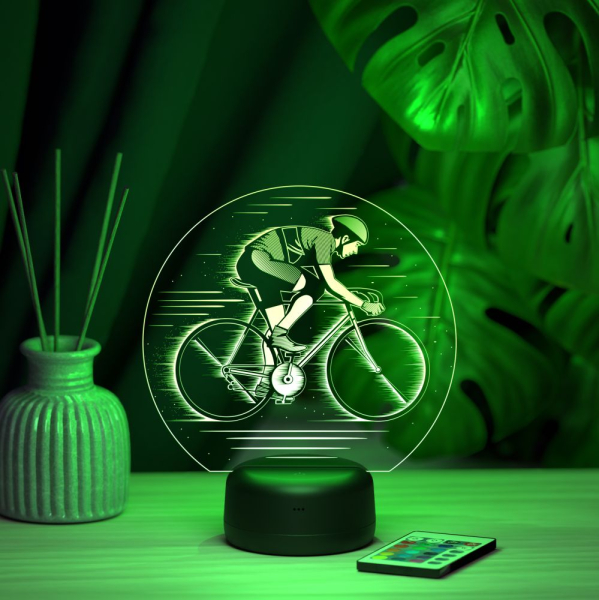 3D светильник  Светильник "Велосипедист"