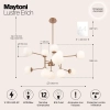 Люстра Maytoni MOD221-PL-12-G