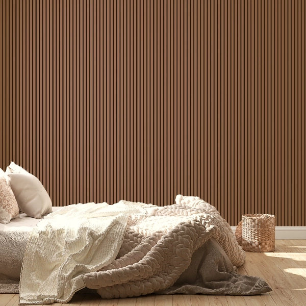 2К Панель Стеновая Акустическая Stella Comfort De Luxe Terracotta 2780х600х9 (уп.1шт.)