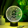 3D светильник  Светильник "Ethereum (Эфириум)"