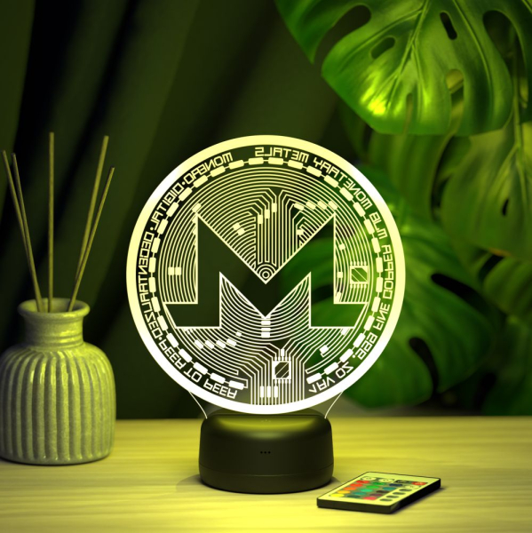 3D светильник  Светильник "Monero (Монеро)"