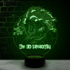 3D светильник  Джокер (Почему такой серьезный)