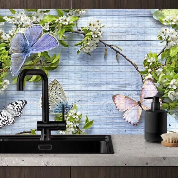 Панель ПВХ 0,3 мозаика «Баттерфляй» STELLA