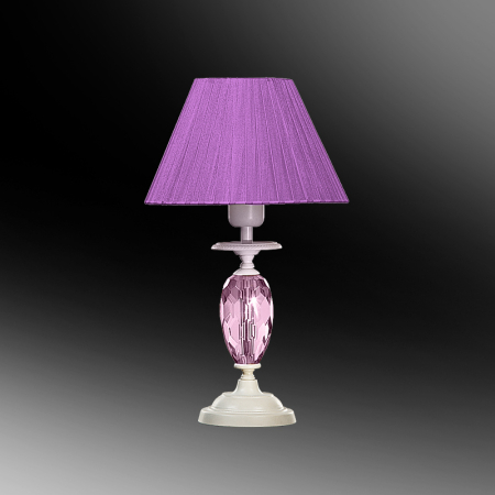 Настольная лампа с абажуром "Белла" 3528