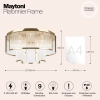 Потолочный светильник Maytoni MOD174CL-09G