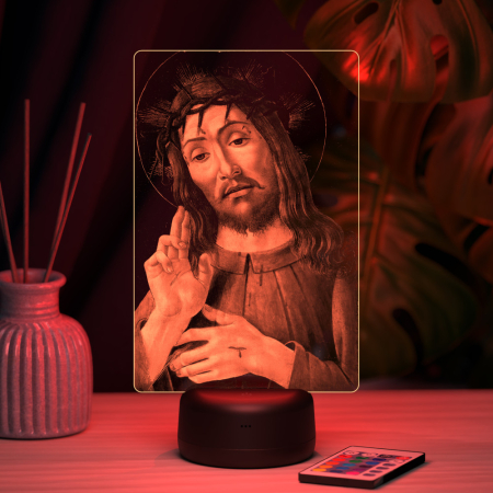 3D светильник  Светильник "Иисус Христос"