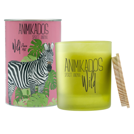 Свеча ароматическая ambientair, wild zebra, Цветочный, 40 ч