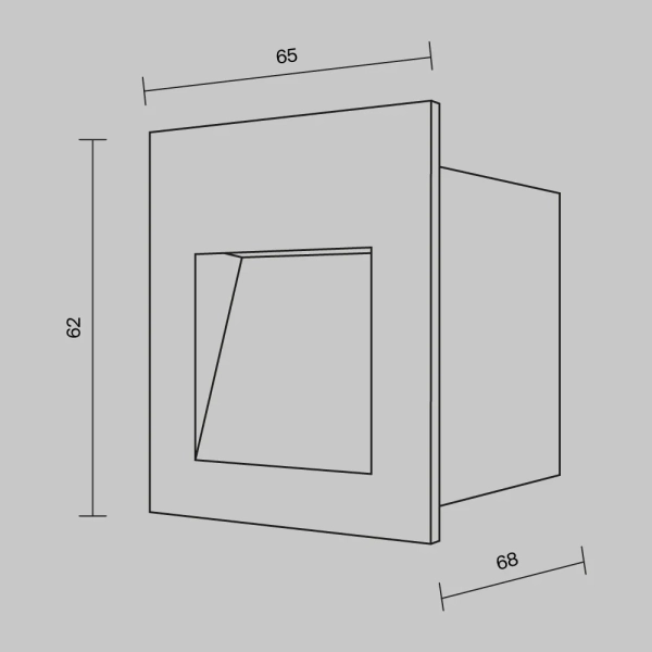 Подсветка для лестниц Outdoor O038-L3W