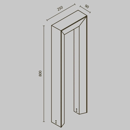 Ландшафтный светильник Outdoor O469FL-L12GF3K