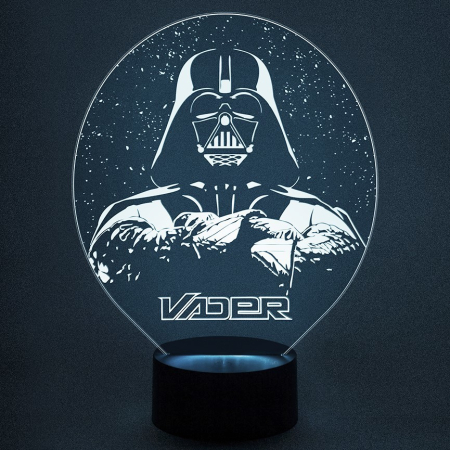 3D светильник  Дарт Вейдер - Darth Vader
