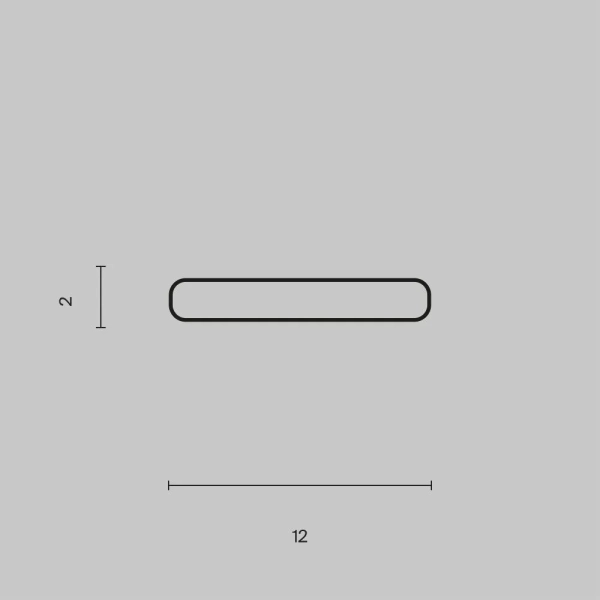 Комплектующие к светодиодной ленте Led Strip ALM-1202-S-2M