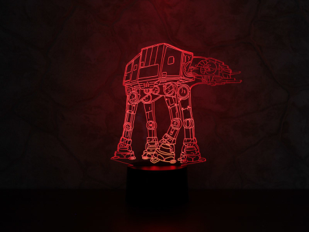 3D светильник  AT-AT