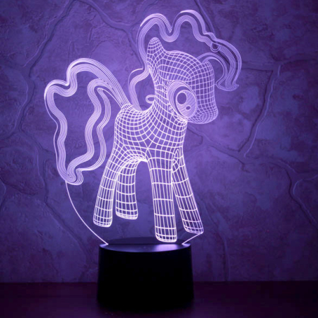 3D светильник  Little Pony