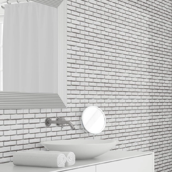 Панель ПВХ Кирпич Барокко 734 2,6*0,25 STELLA Slim 5мм Premium (15)