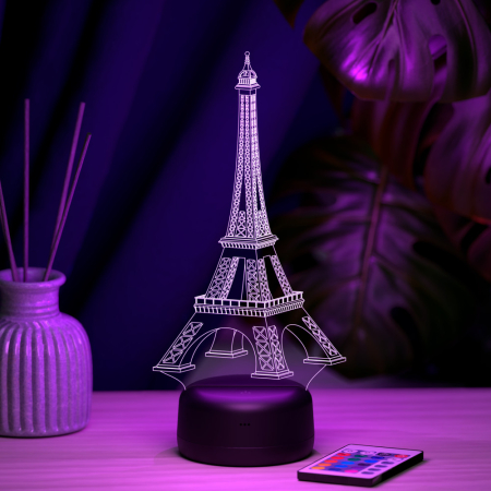 3D светильник  Светильник "Эйфелева башня"