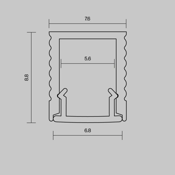 Профиль Led Strip 631010