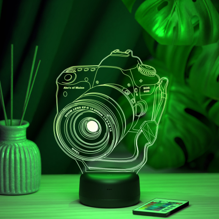 3D светильник  Светильник "Фотоаппарат"