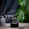 3D светильник  Светильник "Автомобиль - Lada Vesta"