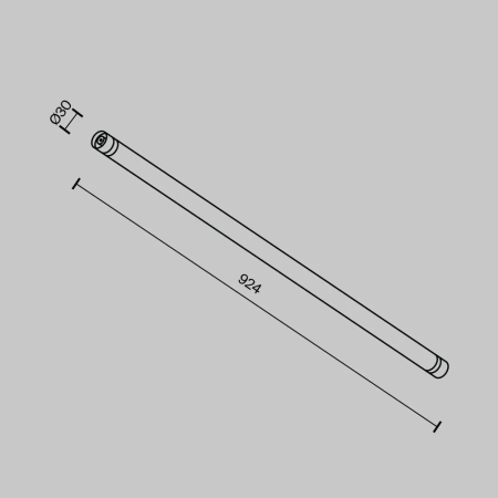 Светильник Technical C148CL-L900-13W3K-B