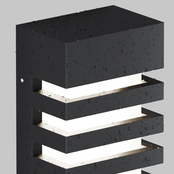 Настенный светильник (бра) Outdoor O034WL-01B