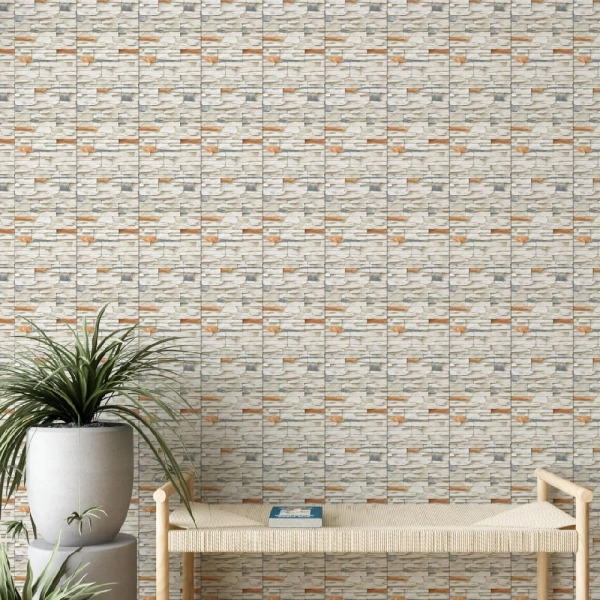 Панель ПВХ Сланец Современный Светлый 630 2,7*0,25 STELLA Light