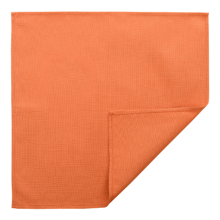 Салфетка сервировочная из хлопка оранжевого цвета russian north, 45х45 см