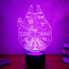 3D светильник  Сокол тысячелетия