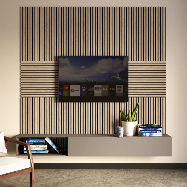 Панель Стеновая Акустическая Stella Comfort Standart Дуб Сонома 900х600х9 (уп.1шт.)