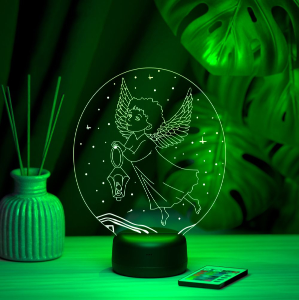 3D светильник  Светильник "Ангел"