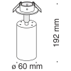Встраиваемый светильник Technical C018CL-01W