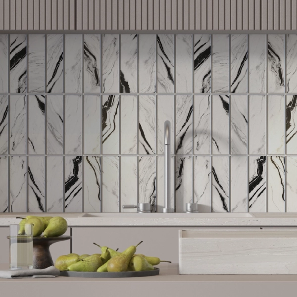 Панель ПВХ 0,3 мозайка на клеевой основе Плитка Нова (10шт)