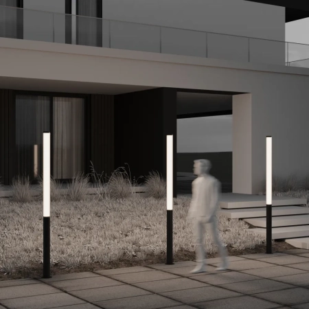 Садово-парковый светильник Outdoor O467FL-L100B3K